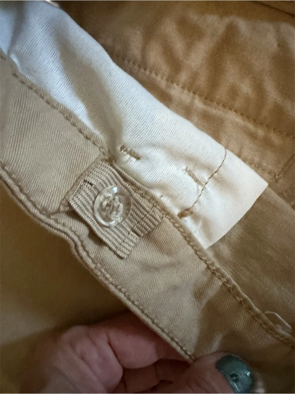 Old Navy uniform Khaki Boot Cut Pants